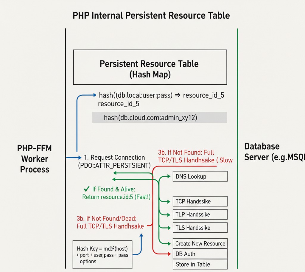 PHP's Internal Persistent Resource Lookup